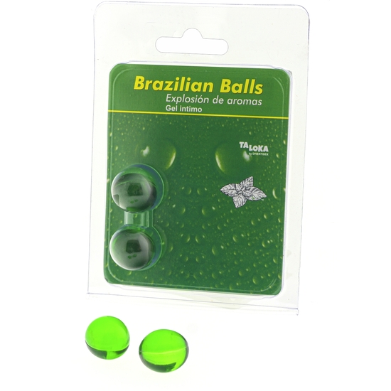 Brazilian Balls Explosion Of Aromas Intimate Gel - Mint