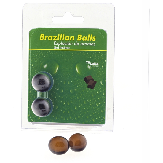Brazilian Balls Explosion Of Aromas Intimate Gel - Chocolate