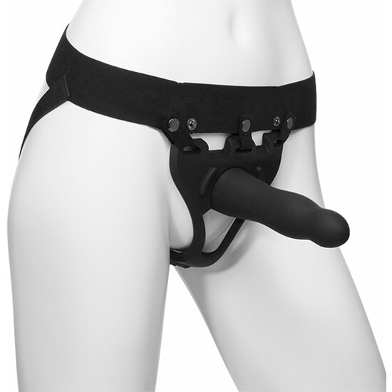 BODY EXTENSIONS BE DARING - HARNESS AND ACCESSORY SET, BLACK