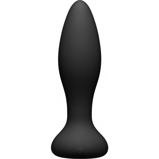 RIMMER - RECHARGEABLE ANAL PLUG - BLACK  DOC JOHNSON
