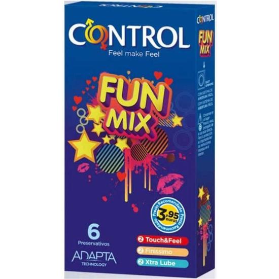 CONTROL CONDOMS FUN MIX 6 UNITS