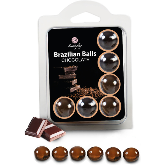 Set 6 Brazilian Chocolate Balls