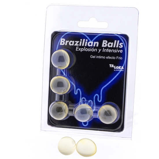 BRAZILIAN BALLS EXPLOSION OF AROMAS EXCITING GEL VIBRANT AND COLD EFFECT