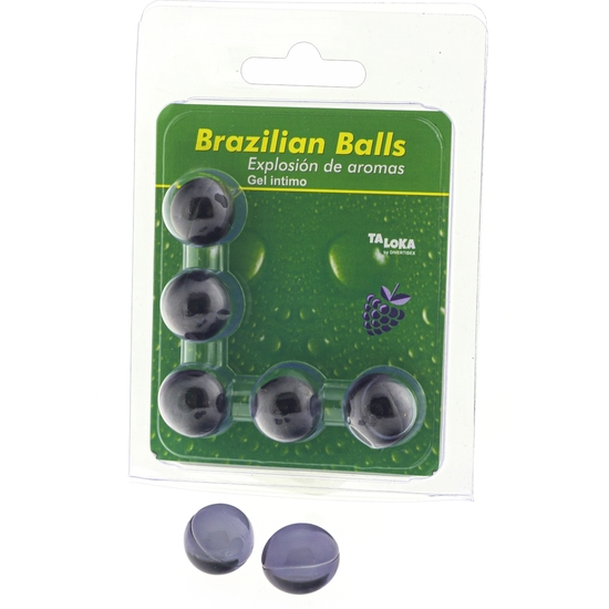 Brazilian Balls Explosion Of Aromas Intimate Gel - Fruits Of The Forest