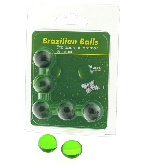 Brazilian Balls Explosion Of Aromas Intimate Gel - Mint