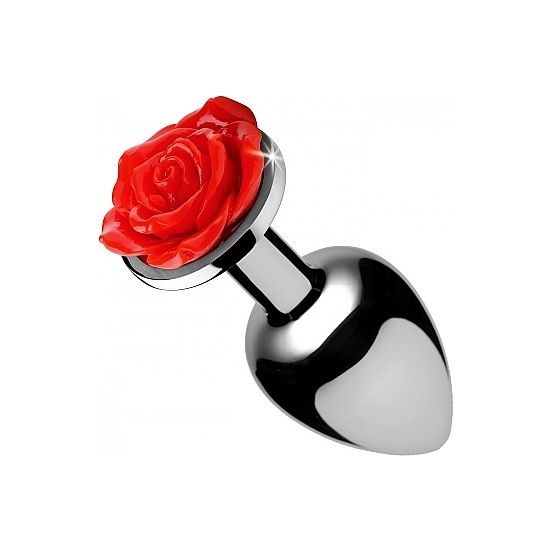 RED ROSE - SMALL ANAL PLUG