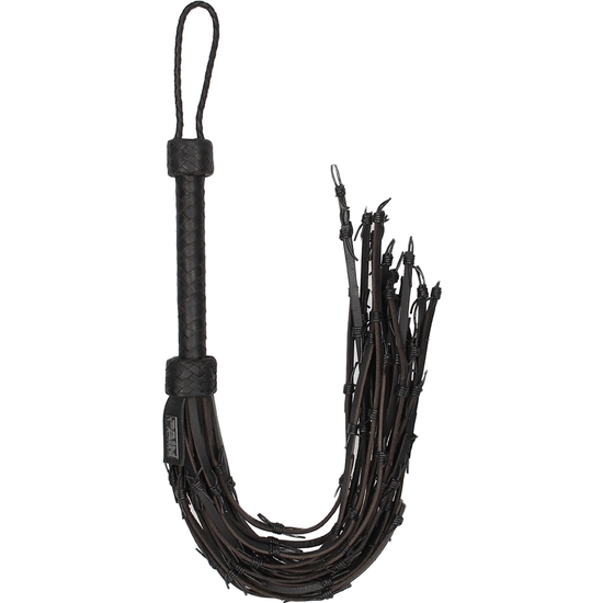 LEATHER WHIPPER WITH WIRE