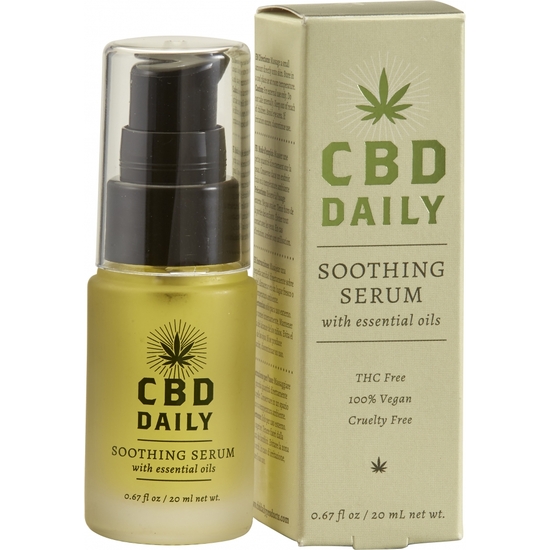 CBD DAILY SOOTHING SERUM - 20ML EARTHLY BODY