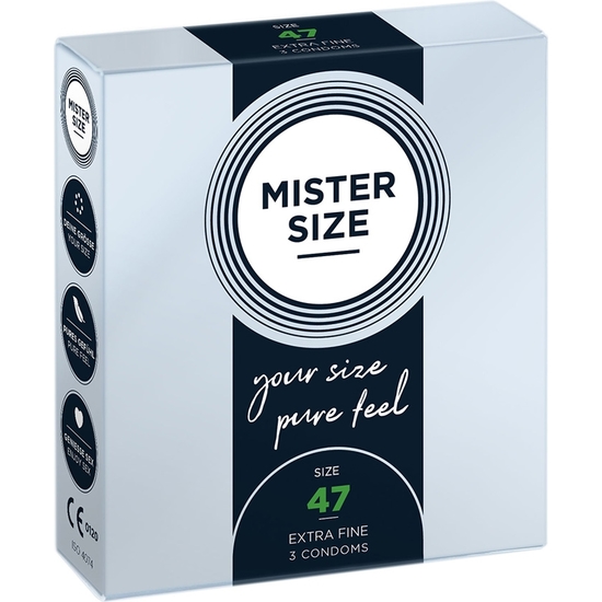 MISTER SIZE 47 (3 PACK) - EXTRA FINE 