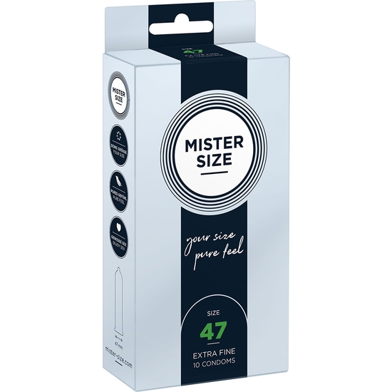 MISTER SIZE 47 (10 PACK) - EXTRA FINE 