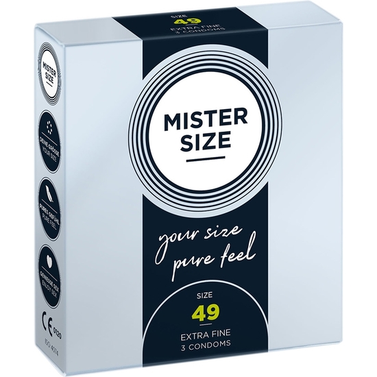 MISTER SIZE 49 (3 PACK) - EXTRA FINE  MISTER SIZE