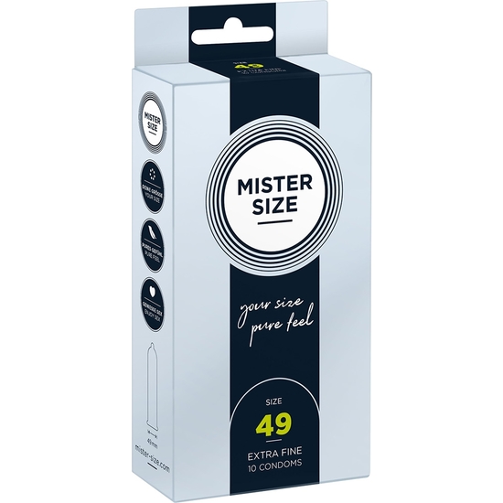 MISTER SIZE 49 (10 PACK) - EXTRA FINE 