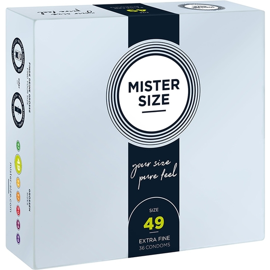 MISTER SIZE 49 (36 PACK) - EXTRA FINE  MISTER SIZE