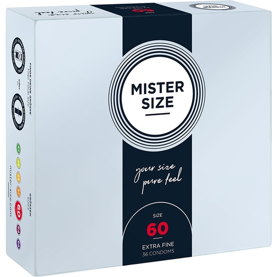 MISTER SIZE 60 (36 PACK) - EXTRA FINE