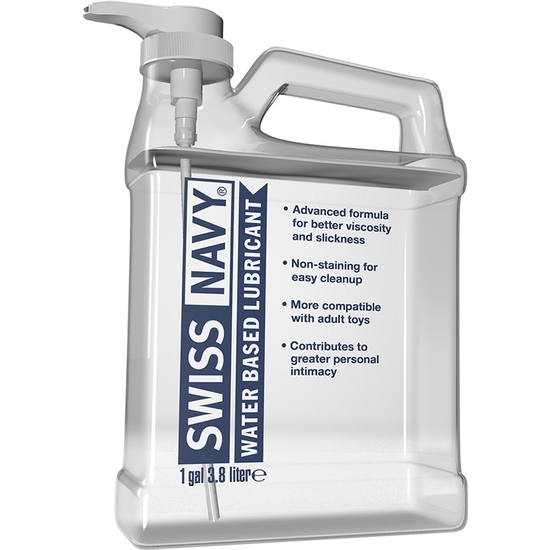 SWISS NAVY WATER BASED LUBRICANT - 3.8L SWISS NAVY