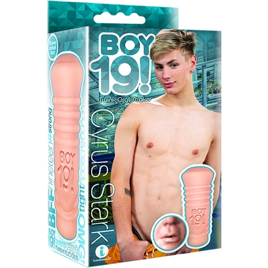 BOY 19 - TEEN TWINK MOUTH STROKER - CYRUS STARK - MOUTH