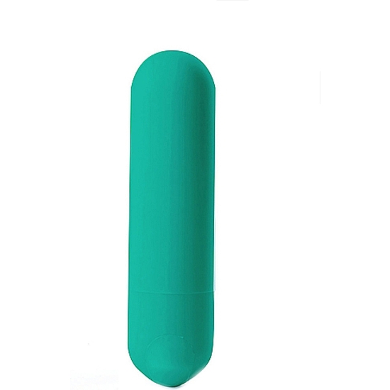 Jessi - Turquoise Silicone Vibrating Bullet