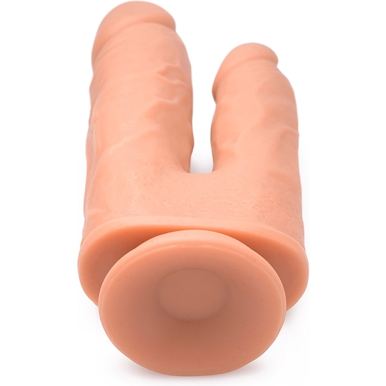 DOUBLE REALISTIC PENIS WITH 10-SPEED VIBRATOR