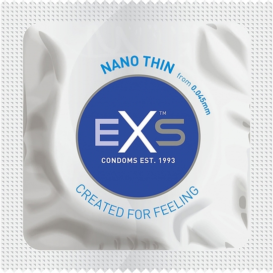 EXS NANO THIN CONDOMS - 3 PACK