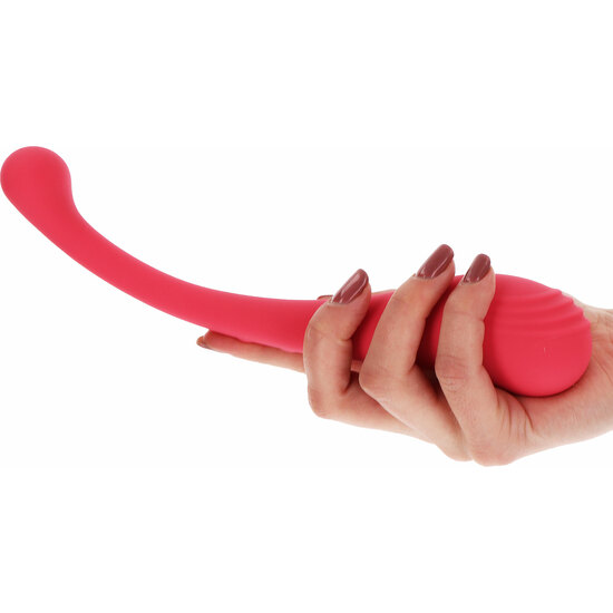 EXPLORE SILICONE G-SPOT VIBE - PINK