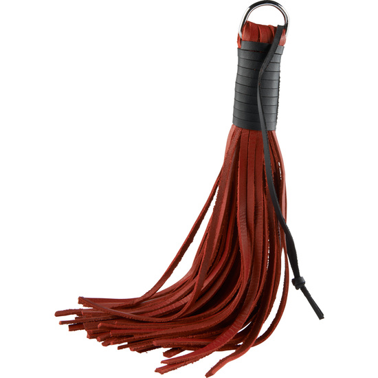 Soft Whip - Leather Whip - Red