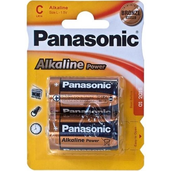 Panasonic Alkaline Lr14 Battery