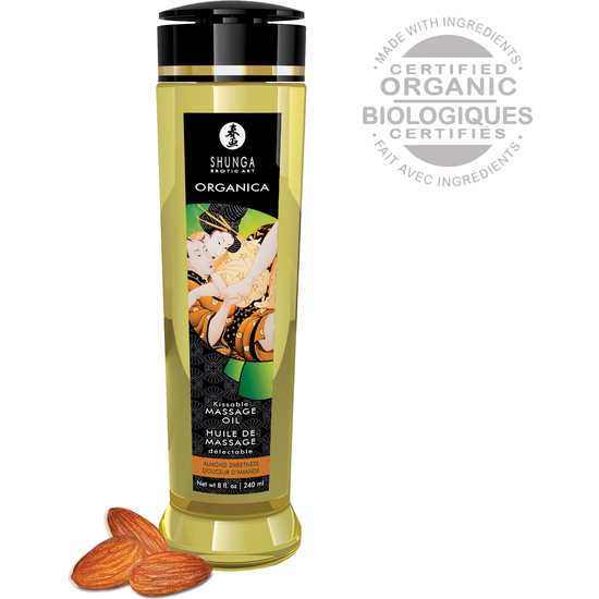 Shunga Organic Edible Erotic Massage Oil