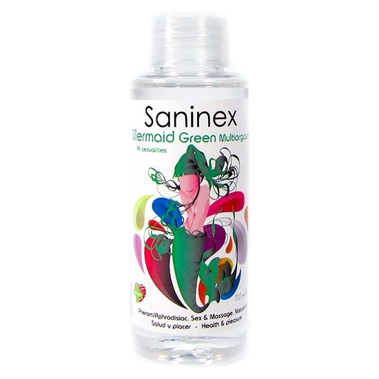 Saninex Mermaid Green Multiorgasmic - Sex & Massage Oil 100ml