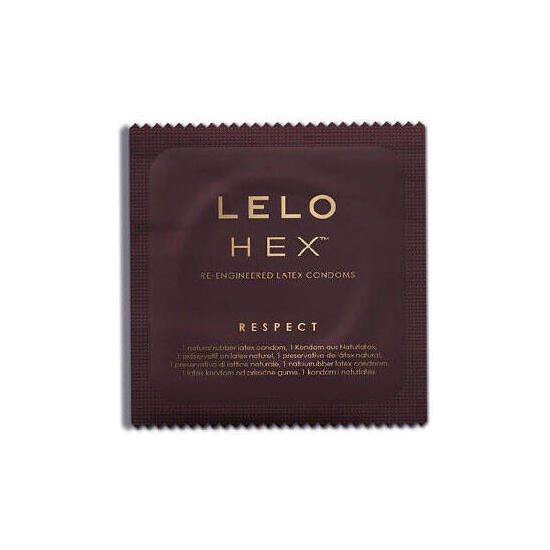 LELO HEX CONDOMS RESPECT XL 12UDS