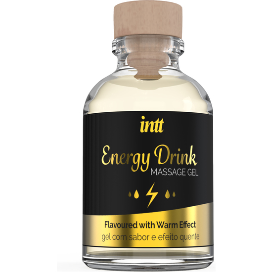 INTT KISSABLE MASSAGE GEL AROMA ENERGY DRINK - 30ML