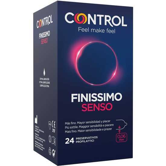CONDOM CONTROL FINISSIMO SENSO 24UDS CONTROL