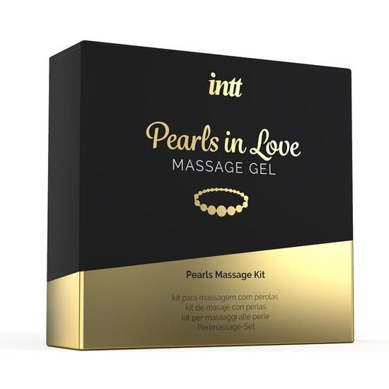 INTT PEARLS IN LOVE - MASSAGE GEL WITH PEARL NECKLACE