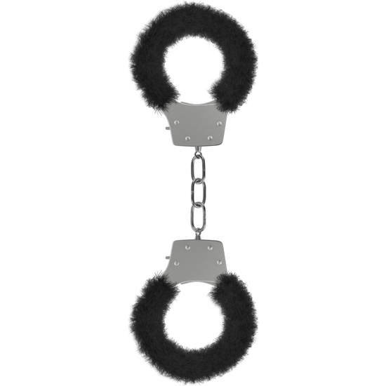 Ouch Pleasure Handcuffs With Black Plush