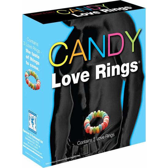 CANDY BLACK CANDY PENIS RINGS