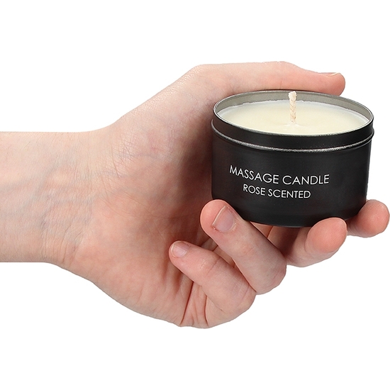 OUCH! MASSAGE CANDLE - SCENTED ROSE