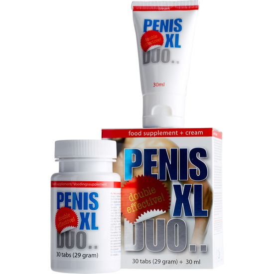 Penis Xl Duo Pack Capsules And Cream