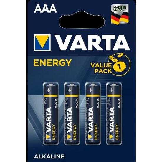 Blister 4 Aaa Alkaline Batteries Energ