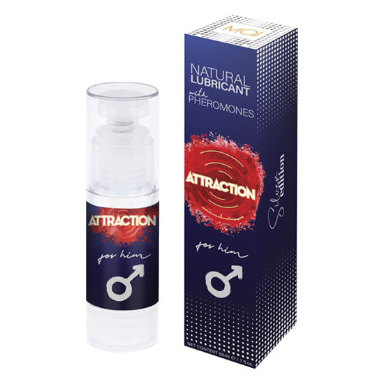 Attraction Lubricant With Pheromones For Him 50 Ml