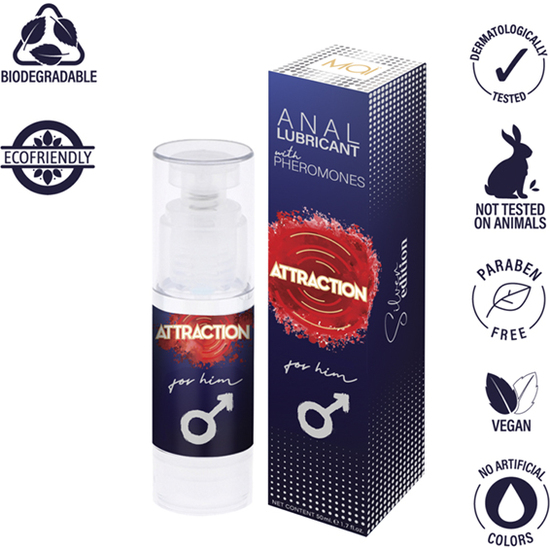 ATTRACTION ANAL LUBRICANT WITH PHEROMONES FOR HIM 50 ML