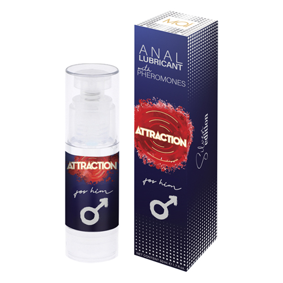 Attraction Anal Lubricant With Pheromones For Him 50 Ml
