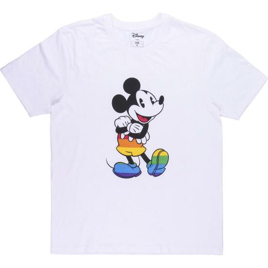 Single Jersey Disney Pride White Short T-shirt