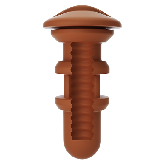 AUTOBLOW - MOUTH-SHAPED SILICONE COVER - BROWN