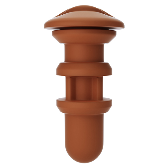 AUTOBLOW - MOUTH-SHAPED SILICONE COVER - BROWN