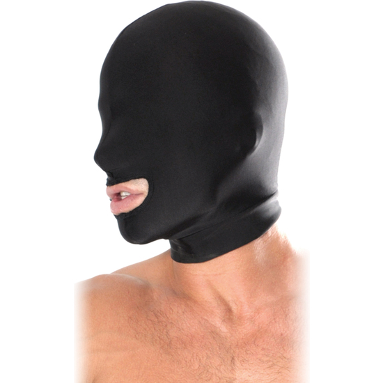 FETISH FANTASY MASK WITH OPENING IN THE MOUTH