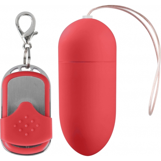 VIBRATING EGG 10 SPEED LARGE PINK REMOTE CONTROL