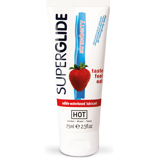 Hot Superglide Edible Lubricant Strawberry