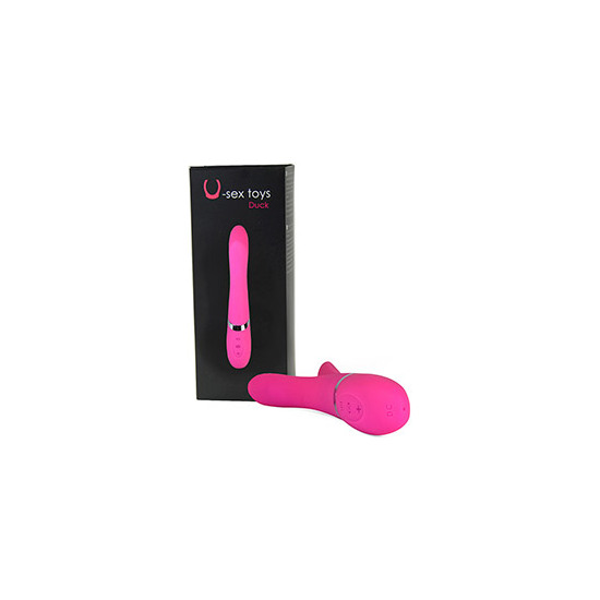 DUCK VIBRATOR WITH VAGINAL AND CLITORIAL STIMULATION