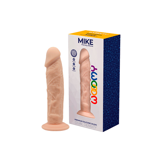 WOOOMY MIKE - DOUBLE DENSITY SILICONE PENIS 19.3 CM