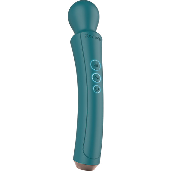 THE CURVED WAND MASSAGER - GREEN