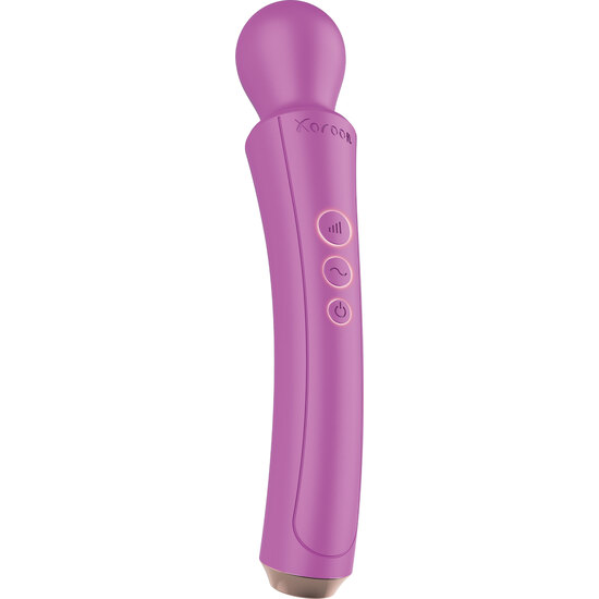 THE CURVED WAND MASSAGER - FUCHSIA